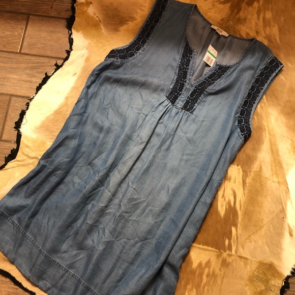 Vintage America Dresses & Skirts - Denim large dress.